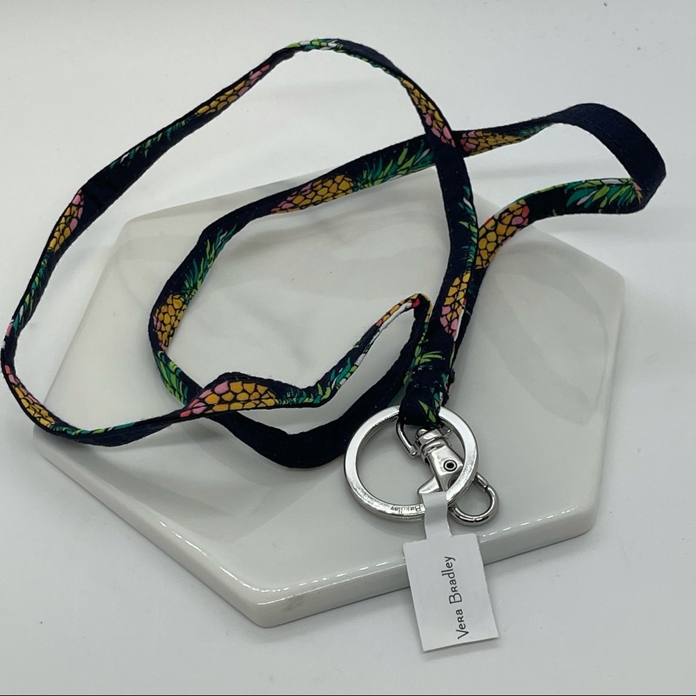 Vera Bradley Toucan Party Lanyard NWT